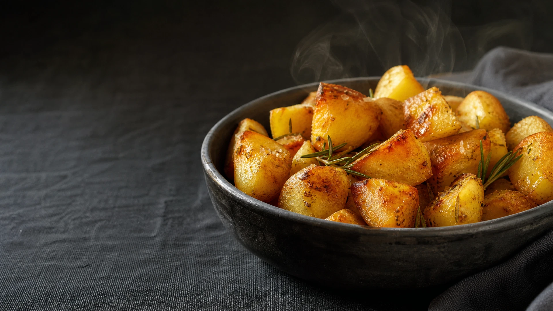 Cover image for The Golden Hour Roast Potatoes