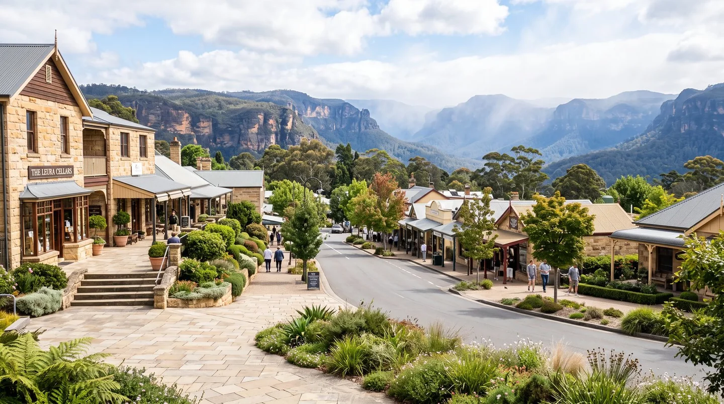 Cover image for The high-altitude heart of the Blue Mountains where wild valleys meet refined village charm