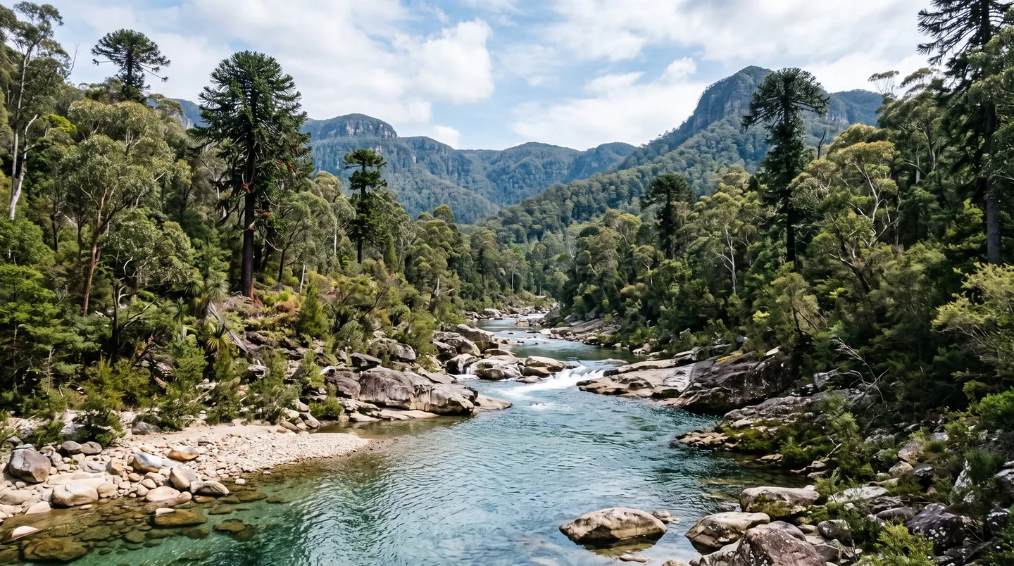 Cover image for Ancient pines and wild rivers in the largest wilderness of New South Wales