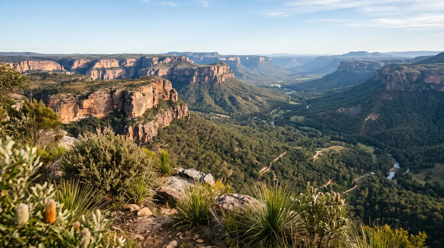Cover image for The world’s widest canyon carved into the heart of the Blue Mountains