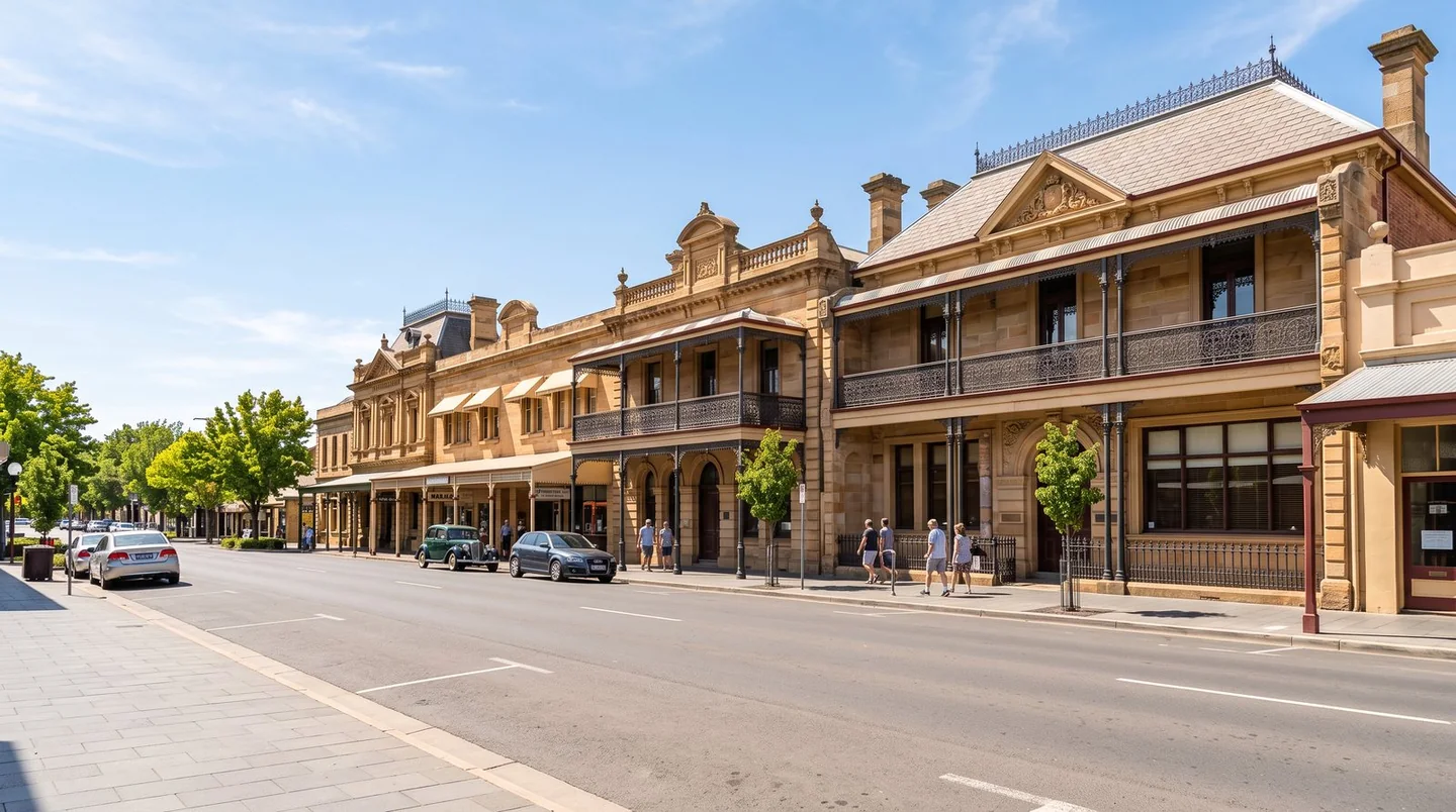 Cover image for Australia’s oldest inland colonial settlement where heritage architecture meets the thrill of motor racing