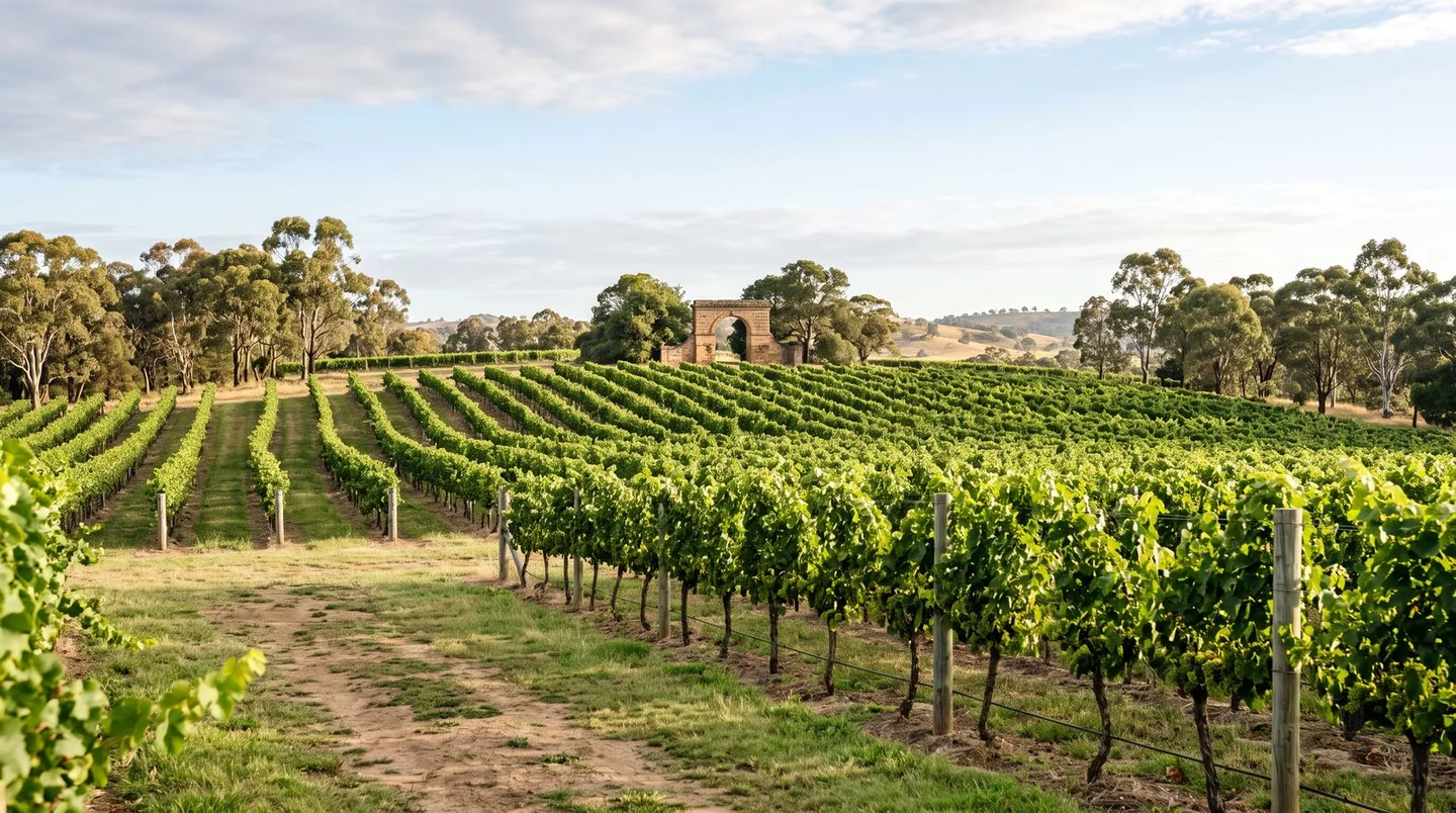 Cover image for Finding peace and wartime history amidst the vineyards of the Lachlan Valley