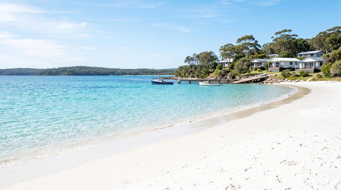 Cover image for The gateway to marine wildlife and white sand beaches on Jervis Bay