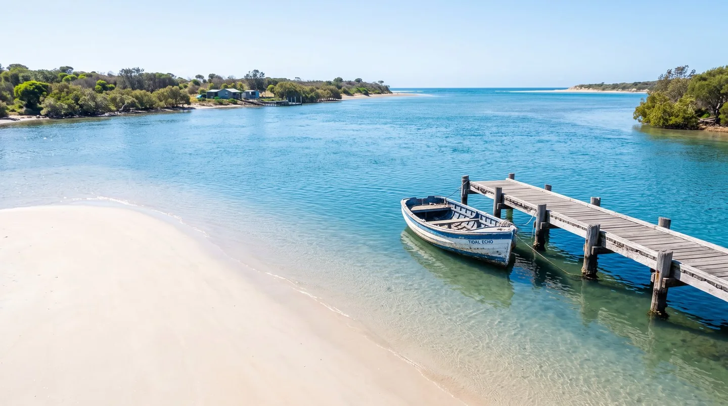 Cover image for A coastal haven where the Clyde River meets the Pacific tides