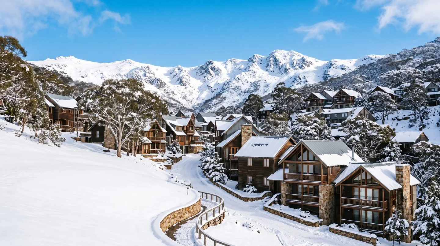 Cover image for Experience the high-altitude allure of Australia’s premier year-round alpine village and mountain resort
