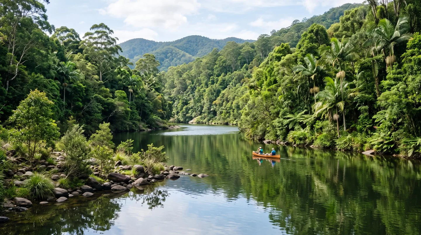 Cover image for Discover the bohemian charm and verdant river landscapes of Bellingen