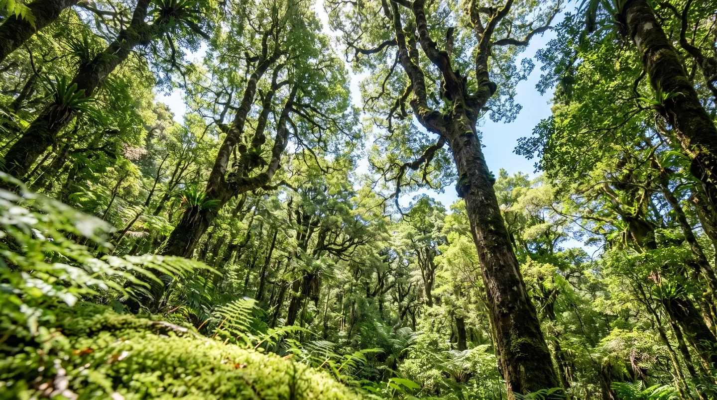 Cover image for Ancient Gondwana rainforest canopies and misty waterfall trails in Dorrigo National Park
