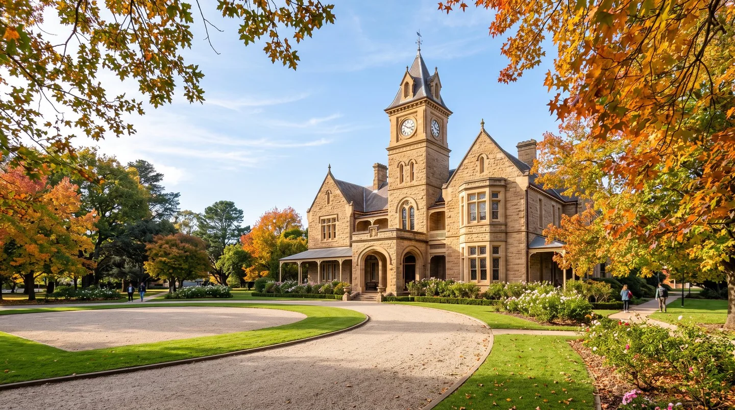 Cover image for Heritage architecture and high-altitude elegance define this gracious New England university town
