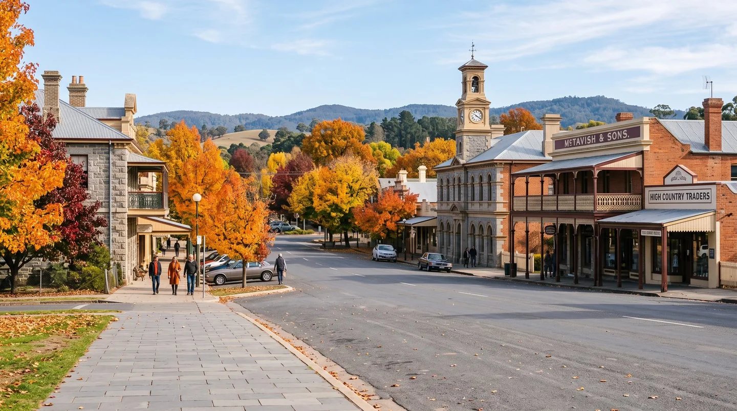 Cover image for Tracing the threads of federation history through high country granite and autumn leaves