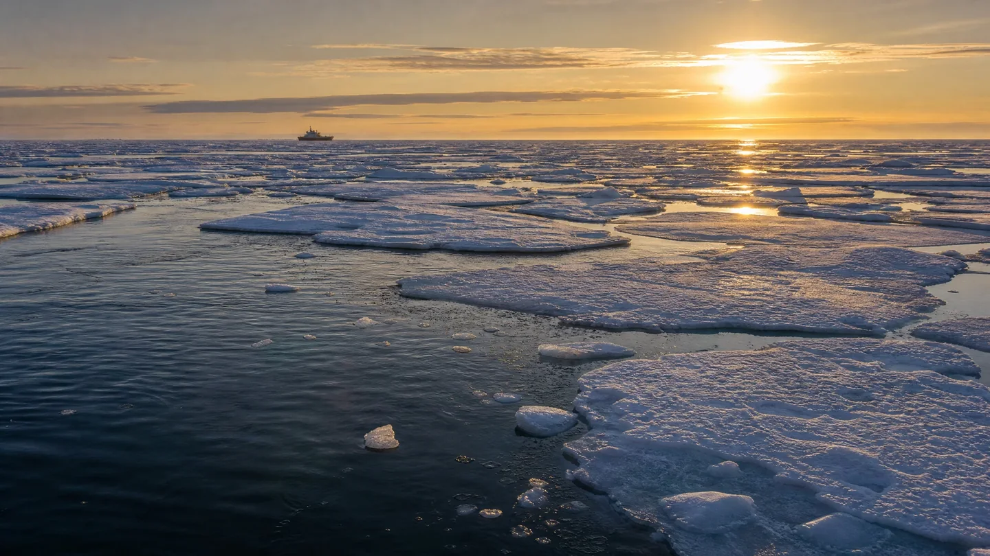 Cover image for The Arctic Ocean in a Brighter Summer
