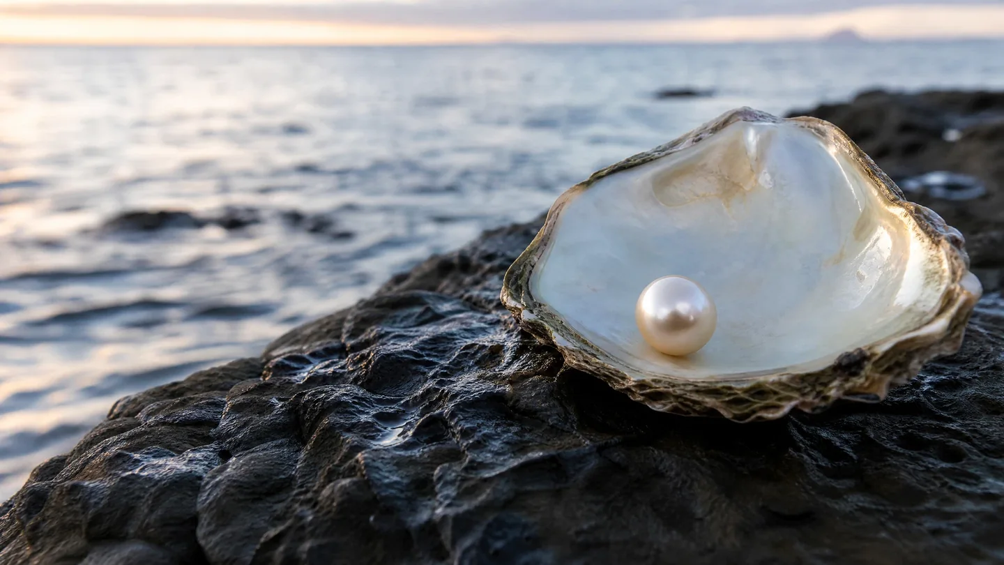 Cover image for The Long Patience Inside a Pearl