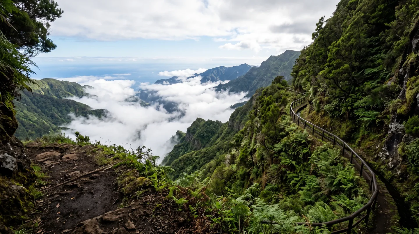Cover image for Walking Through the Tertiary Age Along the Ancient Waterways of Madeira’s Laurel Forest