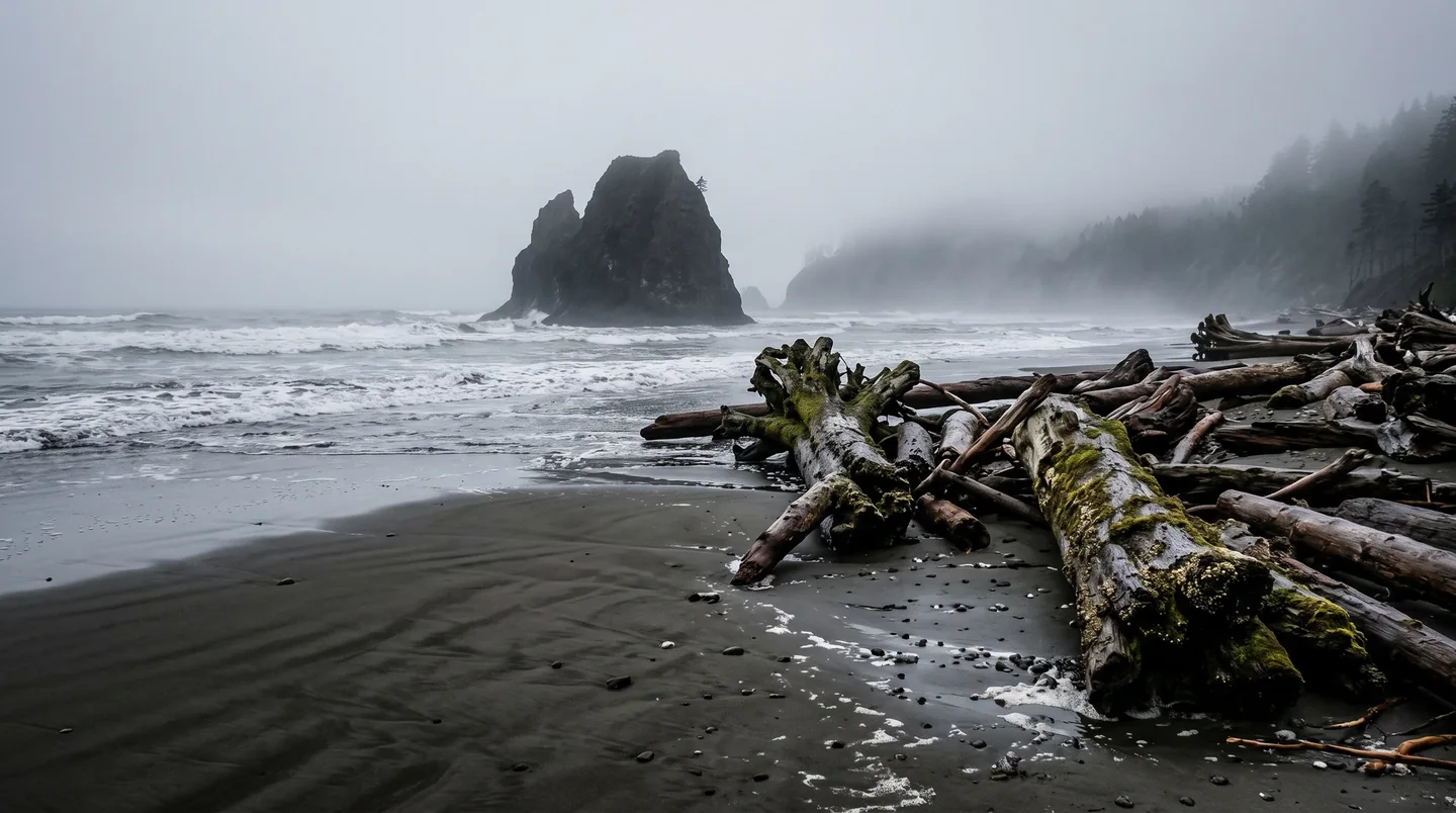 Cover image for The Emerald Confluence: Navigating the Three Wild Worlds of the Olympic Peninsula