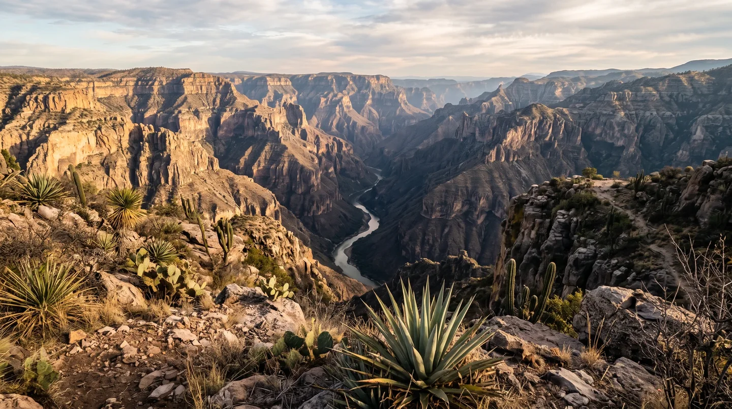 Cover image for The Iron Veins and Crimson Depths of Chihuahua’s Ancient Copper Canyons