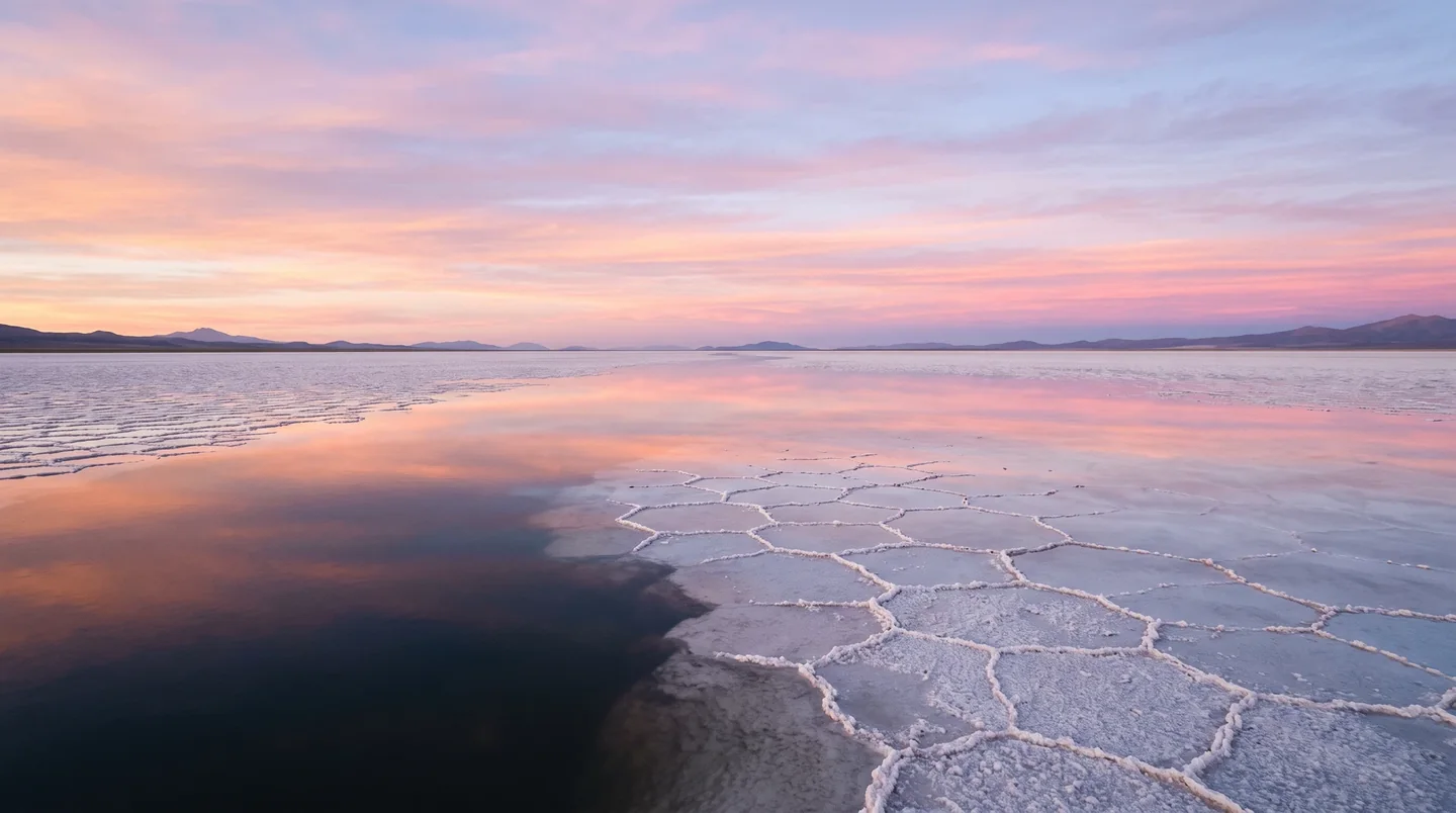 Cover image for The Infinite Horizon: Finding Stillness and Scale Upon the Great Bolivian Salt Flats