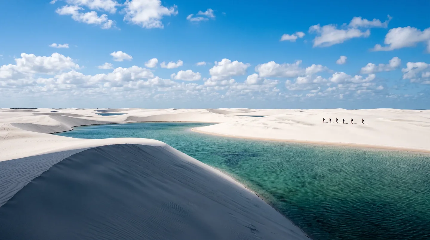 Cover image for The White Sheets of Maranhão: Where the Rain Rests Among the Shifting Sands