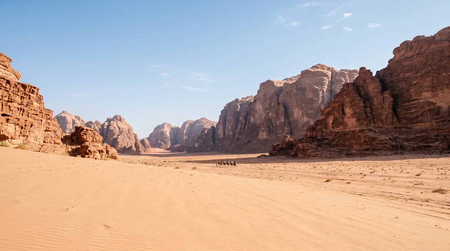 Cover image for The Silence of the Sandstone: Echoes of Deep Time in Jordan’s Wadi Rum