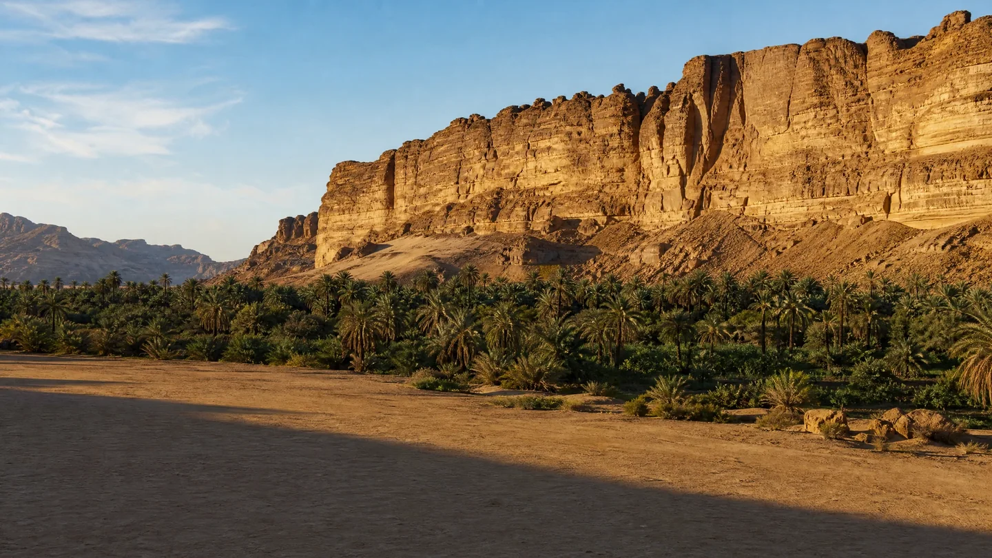 Cover image for The silent stone sentinels of AlUla guard the ancient secrets of the Nabataean Kingdom.