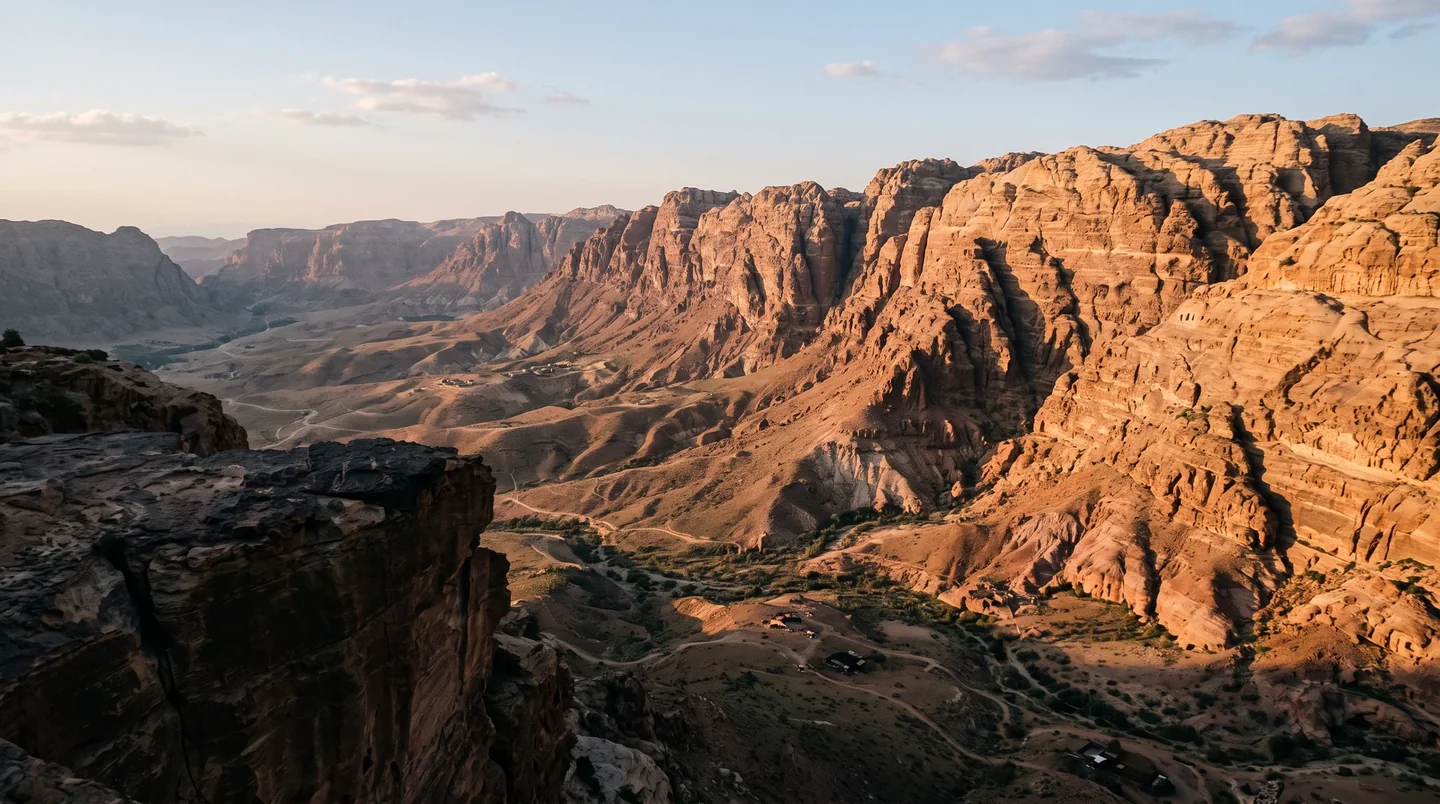 Cover image for The Vertical Descent of Dana: A Journey Through Jordan's Four Distinct Ecological Worlds