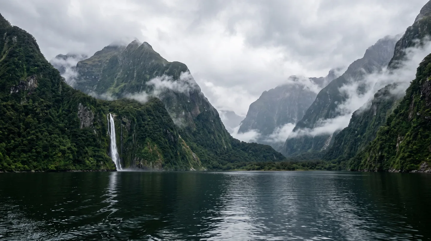 Cover image for The Granite Cathedrals of Fiordland: Navigating the Primordial Silence of New Zealand’s Deep South