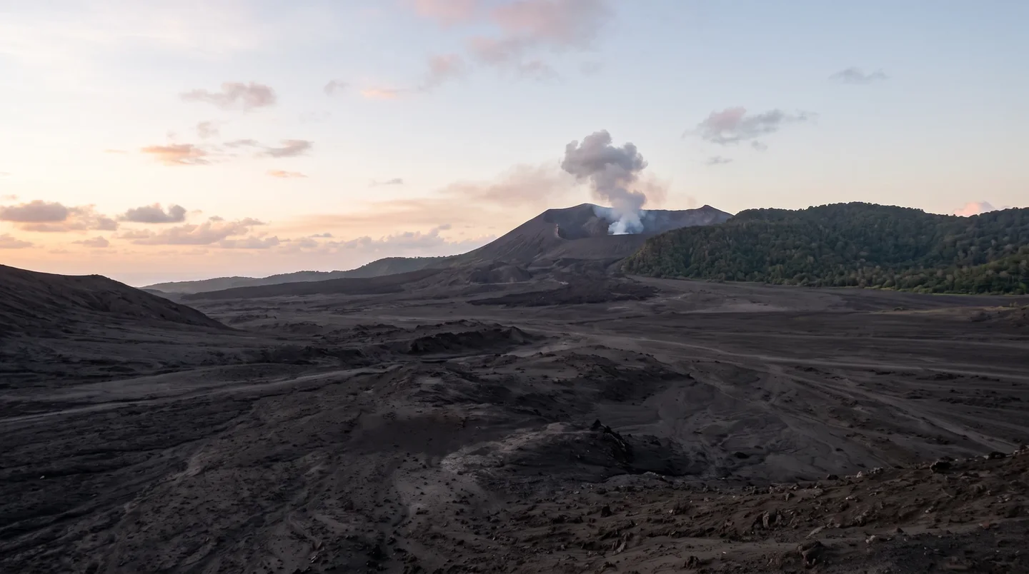 Cover image for Standing at the edge of creation amidst the volcanic thunder of Tanna Island