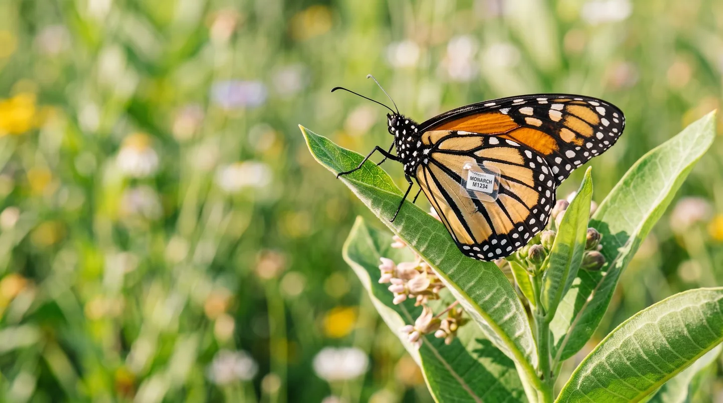 Cover image for A butterfly-sized tag is revealing a continent in motion.