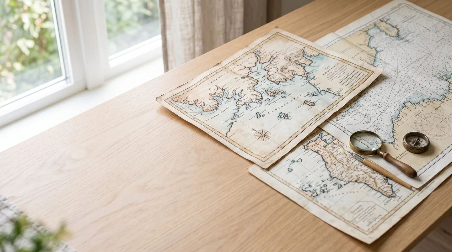 Cover image for A forgotten set of maps is making an old coastline visible again.