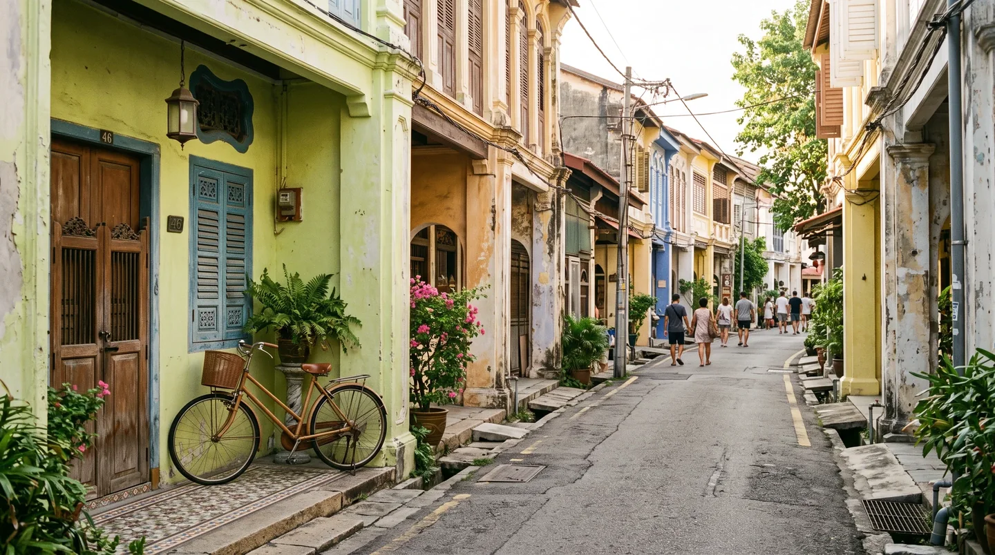Cover image for The Painted Palimpsest of George Town: A Journey Through Penang’s Living History