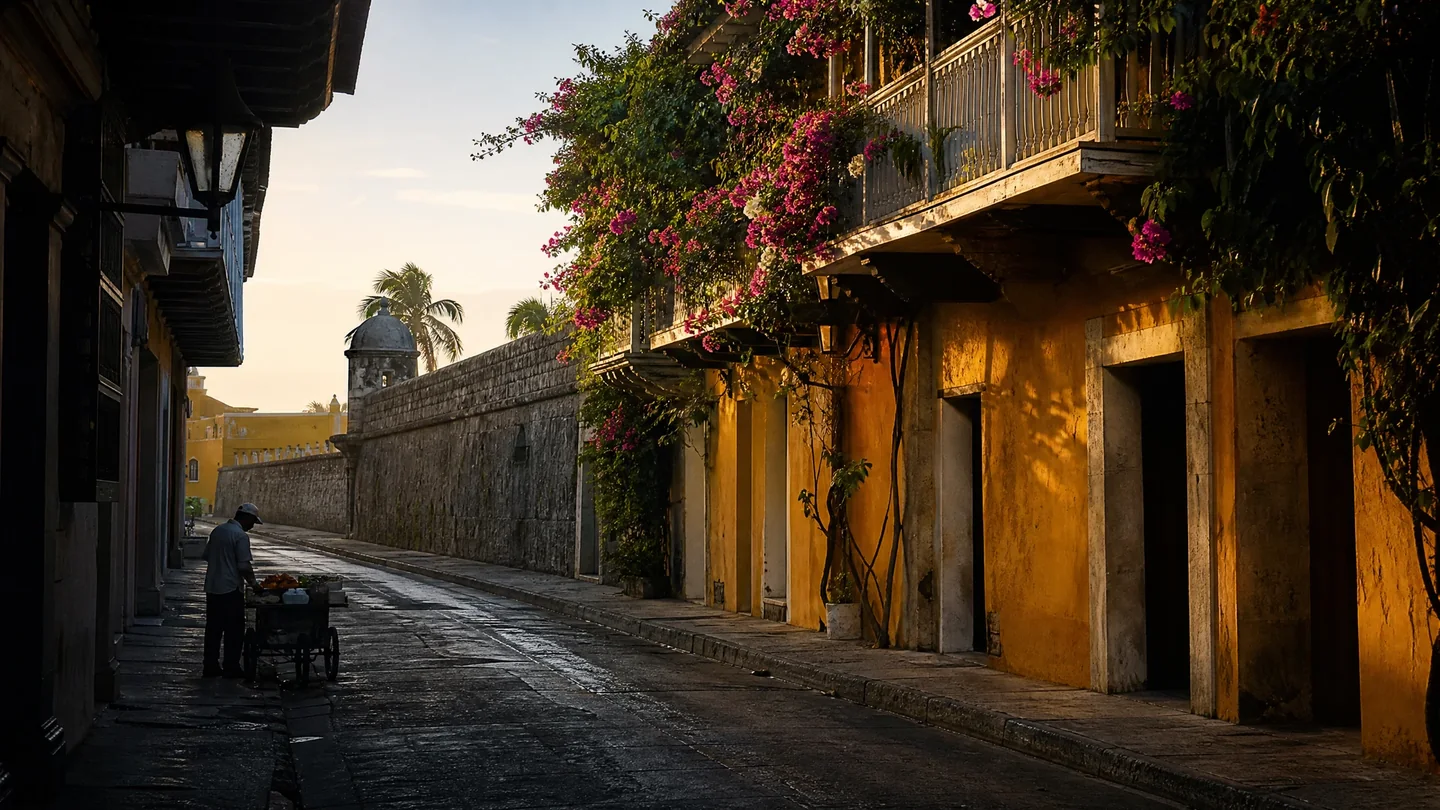 Cover image for The Golden Walls of Cartagena: A Caribbean Symphony of Stone and Spirit