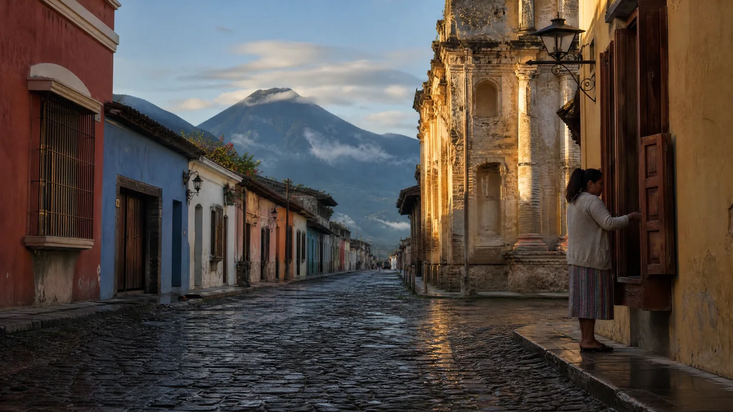 Cover image for The Resilient Stillness of Antigua Guatemala