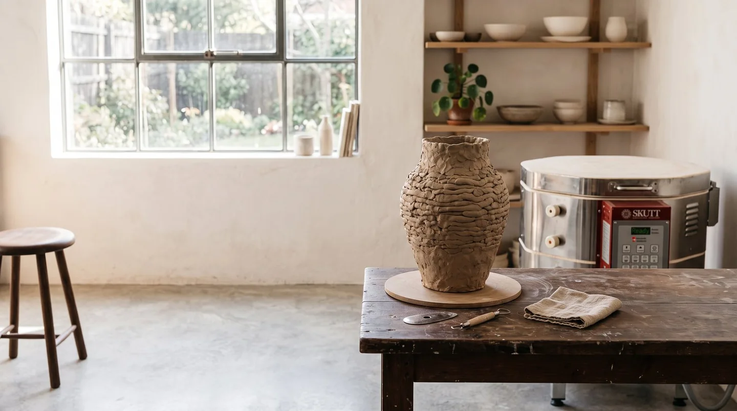 Cover image for Ceramicists are treating the firing schedule as part of the design.