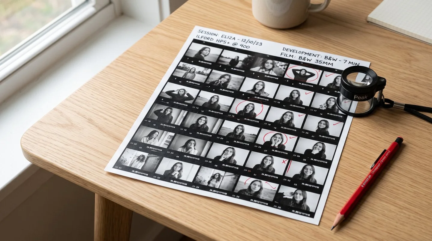 Cover image for The contact sheet is making a quiet comeback among young photographers.
