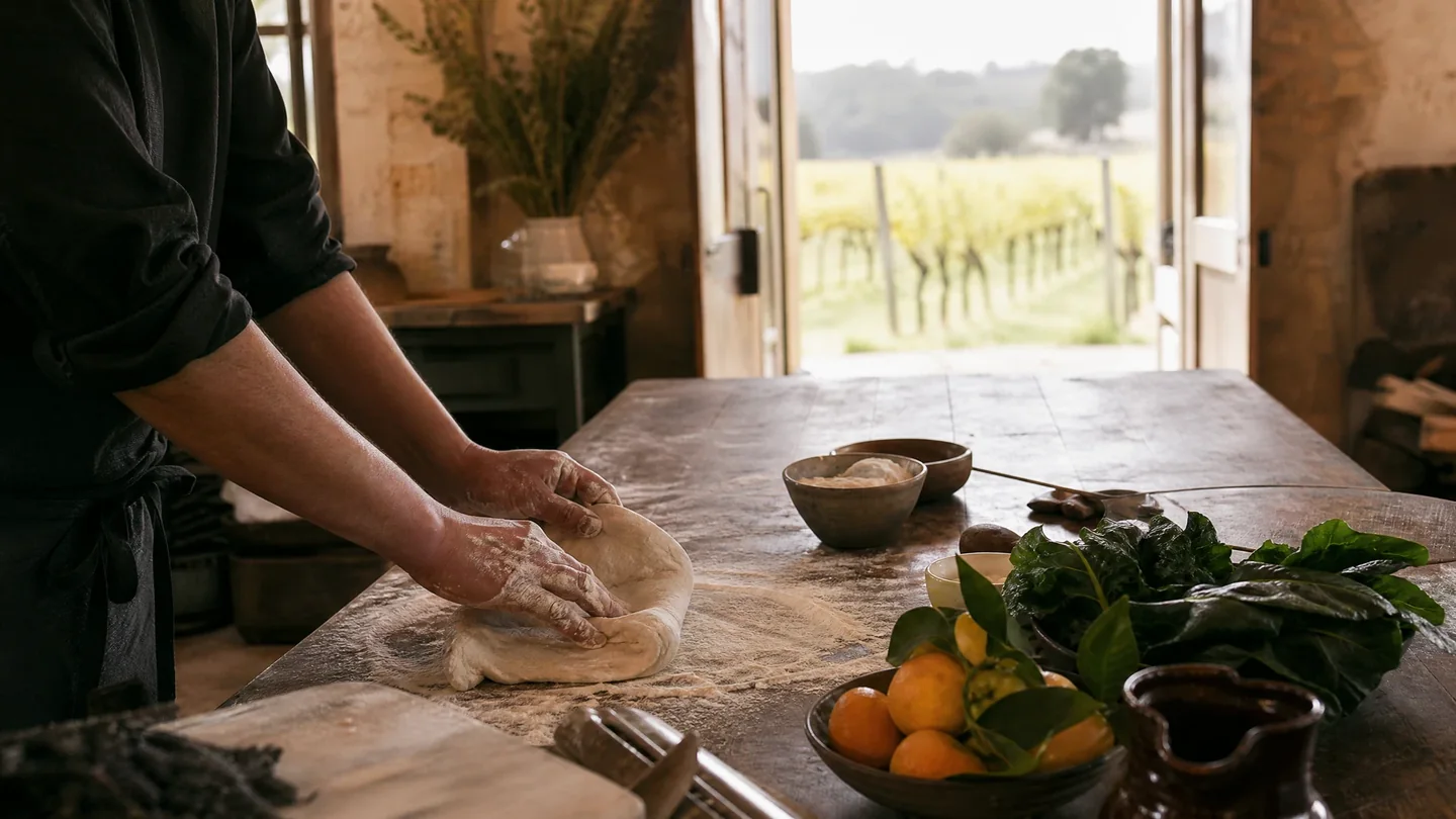 Cover image for The Slow Flourish of a Hunter Valley Morning: Finding Connection Through the Art of Country Cooking