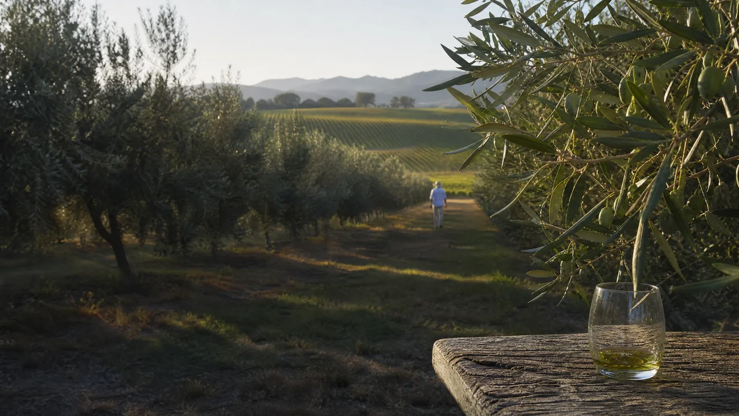 Cover image for The Silvered Breath of the Grove: Finding Stillness Among Pokolbin’s Ancient and Quiet Olive Trees