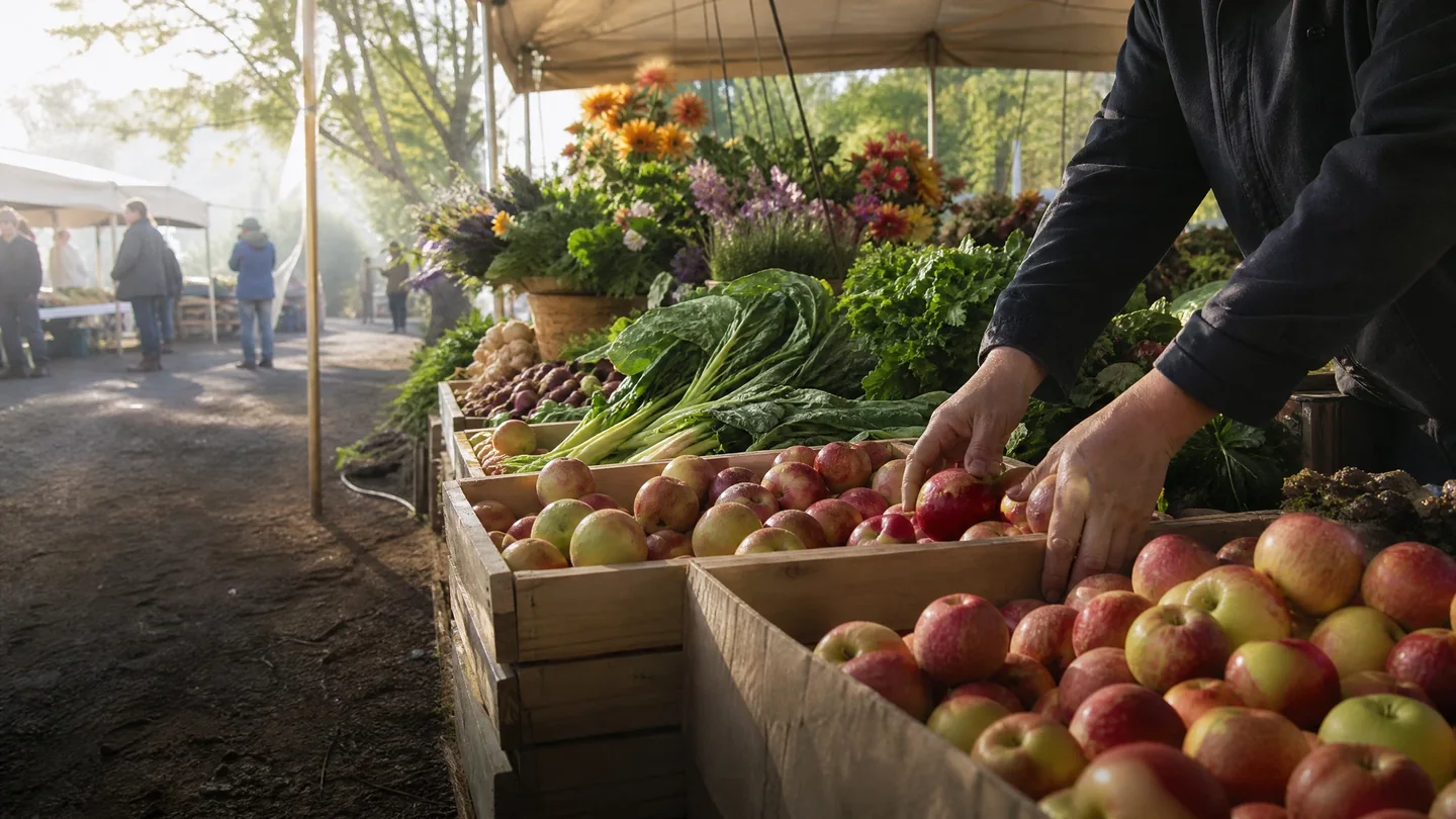 Cover image for The Quiet Rhythms of the Floodplain: Finding a Slower Pulse at the Valley’s First Earth Market