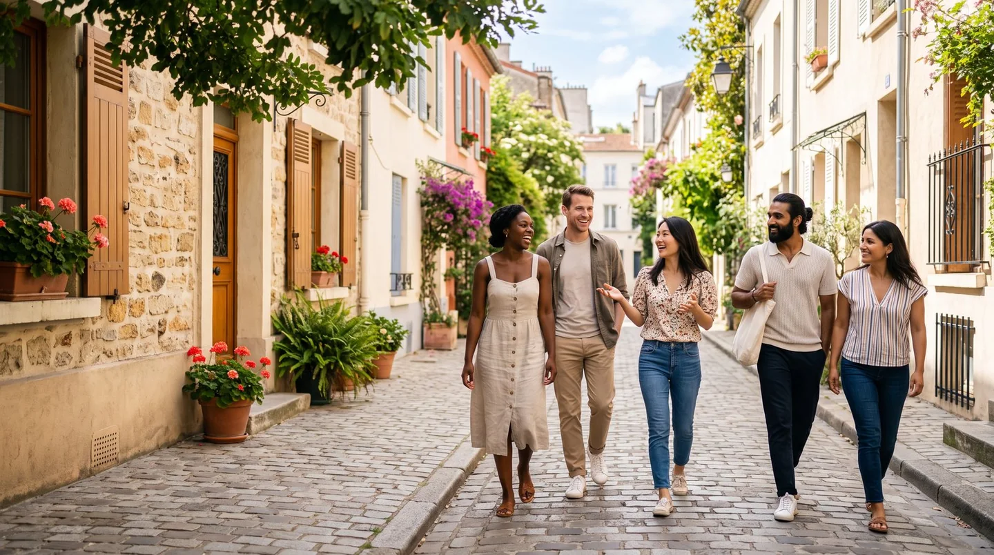 Cover image for Walking groups are making the familiar street feel newly local.