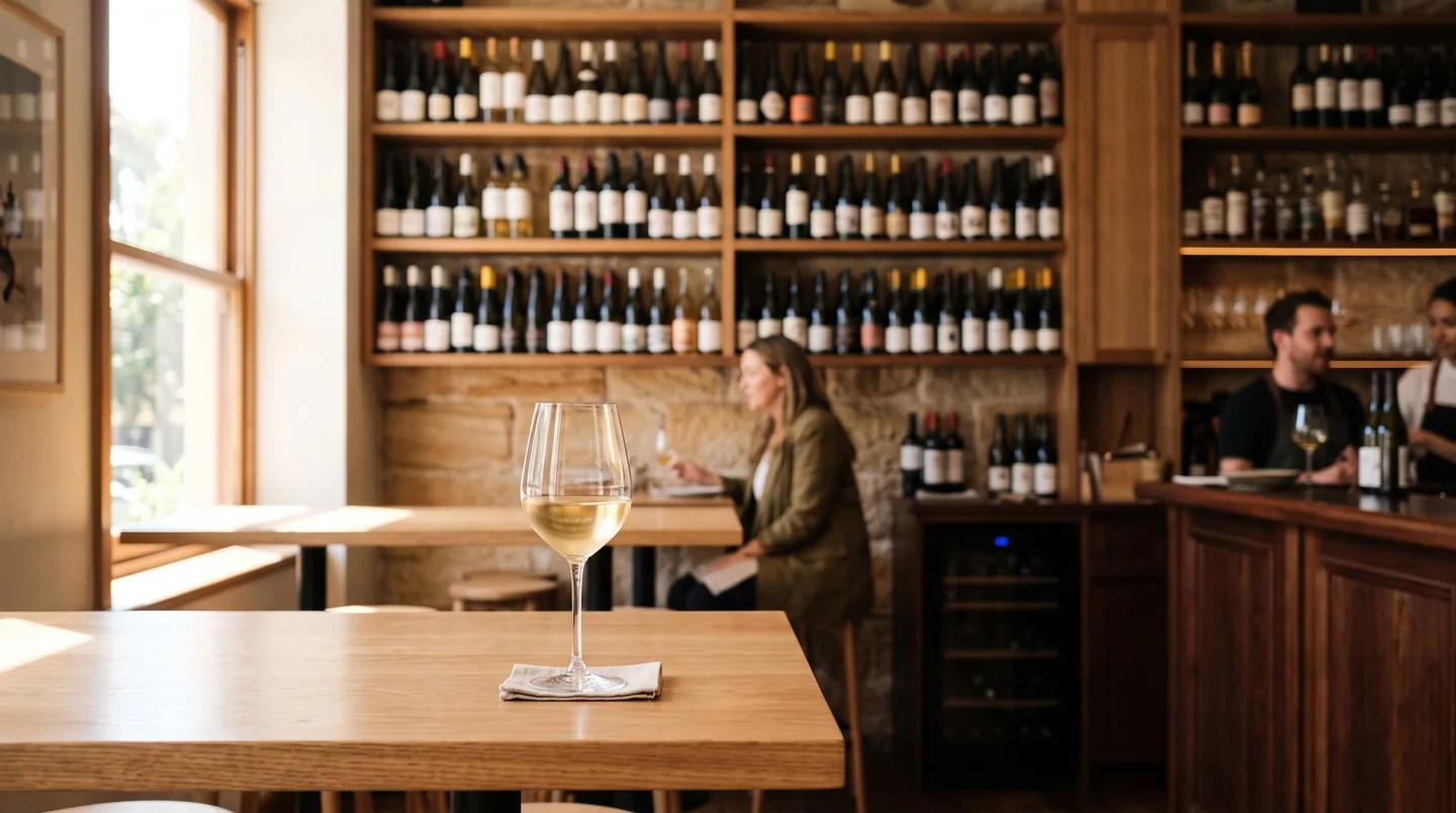Cover image for The Wine Library — Wine bar at 18 Oxford Street.