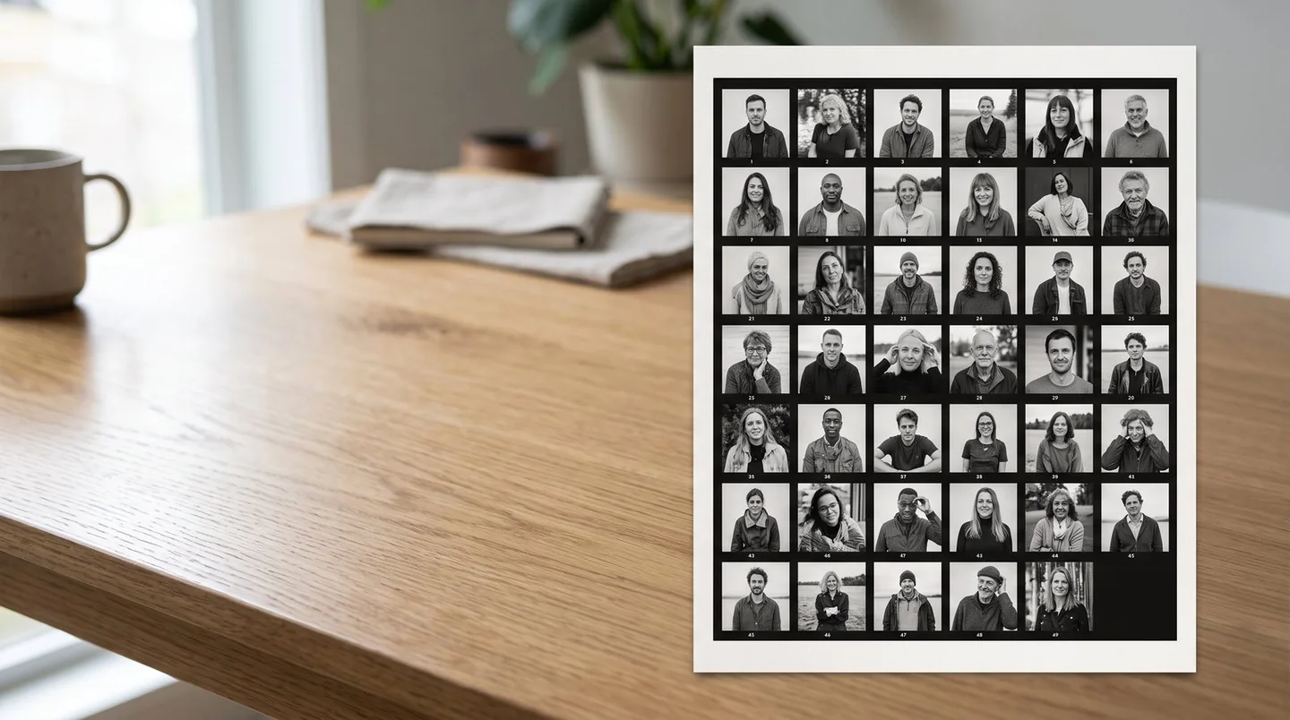 Cover image for The contact sheet is back because editing still needs a view of the whole attempt.