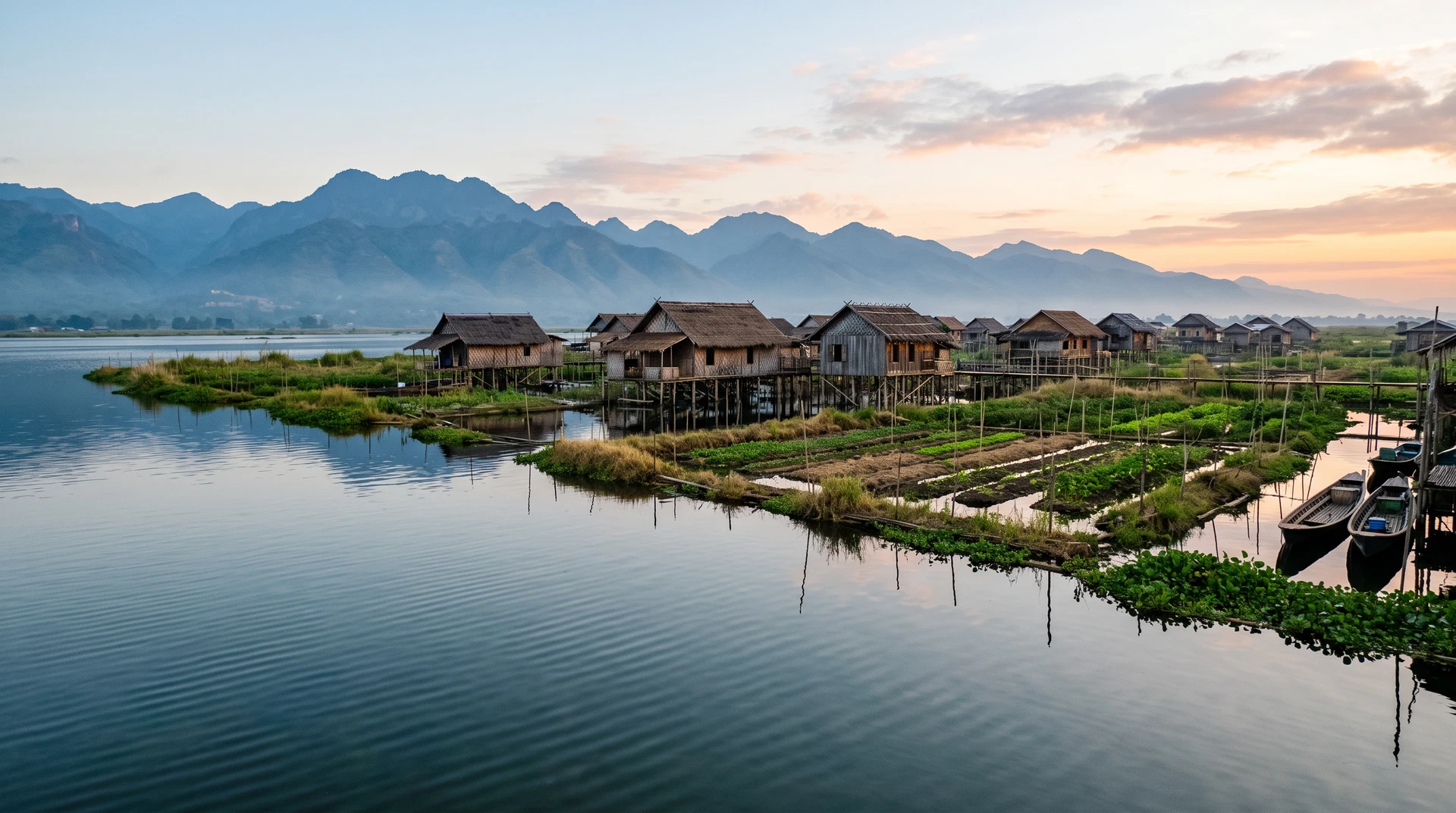 Cover image for The floating world of Inle Lake remains a testament to human ingenuity in the Shan Hills.