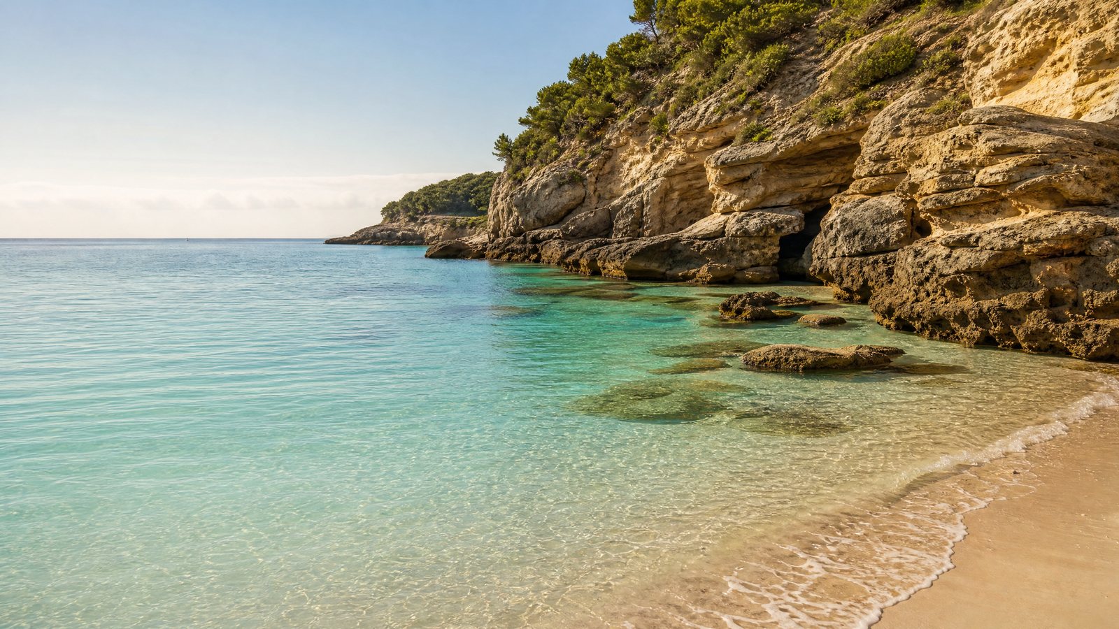 Cover image for Turquoise waters and ancient rock formations define this serene South Coast sanctuary